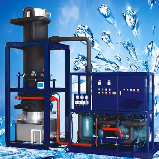 Китай Высокое качество Thermojinn Горячие продажи Трубка / Куб / Чешуйчатый лед Коммерческий промышленный завод по производству трубчатого льда